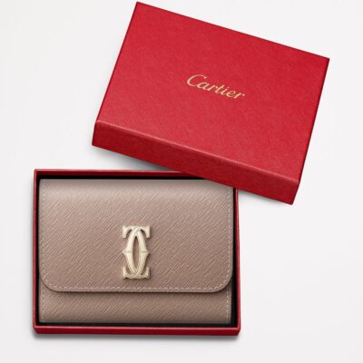 Cartier Leather C de Cartier Mini Wallet - Image 5
