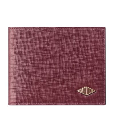 Cartier Leather Losange Bifold Wallet - Image 1