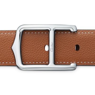 Cartier Leather Reversible C Belt - Image 5