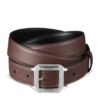 Cartier Leather Reversible Santos de Cartier Belt - Image 1