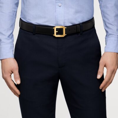 Cartier Leather Reversible Santos de Cartier Belt - Image 2