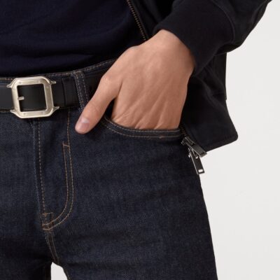 Cartier Leather Reversible Santos de Cartier Belt - Image 2