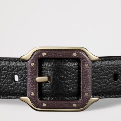 Cartier Leather Reversible Santos de Cartier Belt - Image 3