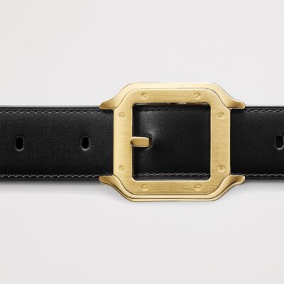 Cartier Leather Reversible Santos de Cartier Belt - Image 4