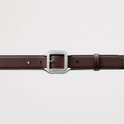 Cartier Leather Reversible Santos de Cartier Belt - Image 4