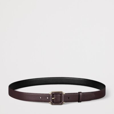 Cartier Leather Reversible Santos de Cartier Belt - Image 4