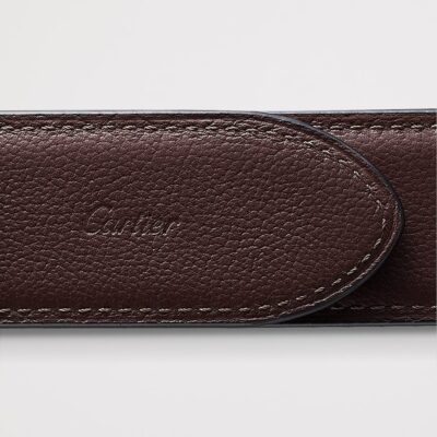 Cartier Leather Reversible Santos de Cartier Belt - Image 5