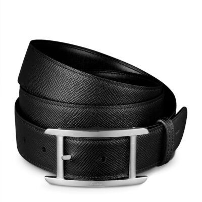 Cartier Leather Reversible Tank de Cartier Belt - Image 1