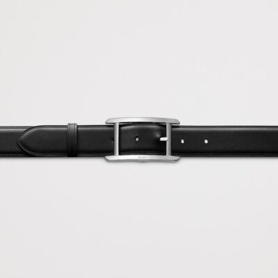 Cartier Leather Reversible Tank de Cartier Belt - Image 3