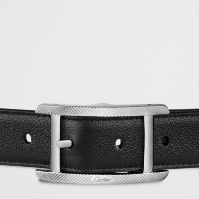 Cartier Leather Reversible Tank de Cartier Belt - Image 3