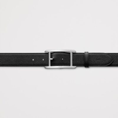 Cartier Leather Reversible Tank de Cartier Belt - Image 4