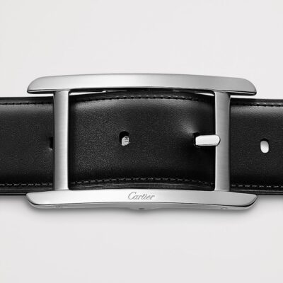 Cartier Leather Reversible Tank de Cartier Belt - Image 5