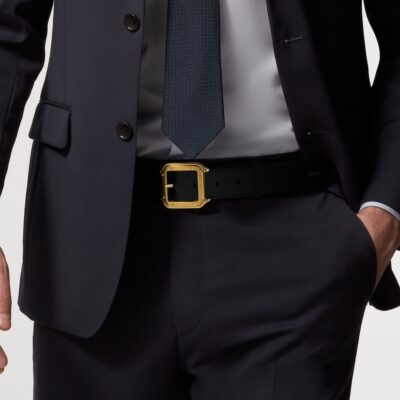 Cartier Leather Santos de Cartier Reversible Belt - Image 2