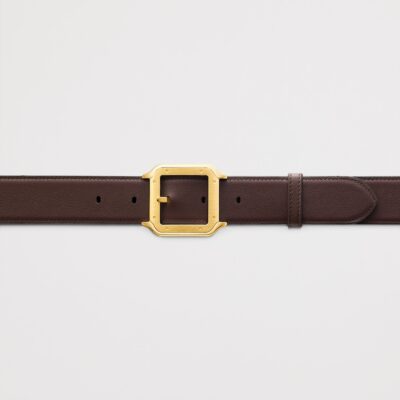 Cartier Leather Santos de Cartier Reversible Belt - Image 3