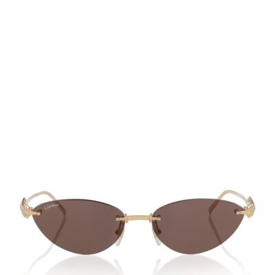 Cartier Metal 06L001798 Cat-Eye Sunglasses - Image 1