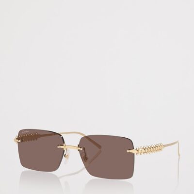 Cartier Metal 06L001801 Rectangle Sunglasses - Image 2
