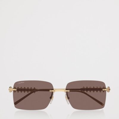 Cartier Metal 06L001801 Rectangle Sunglasses - Image 5