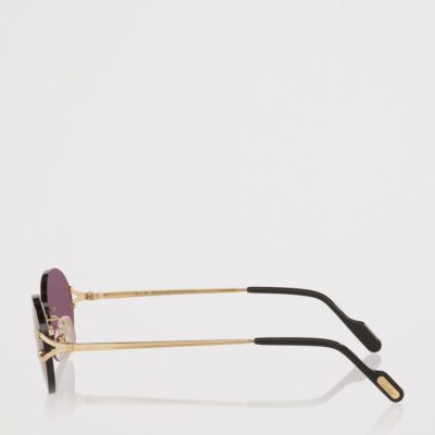Cartier Metal 06L001806 Round Sunglasses - Image 3