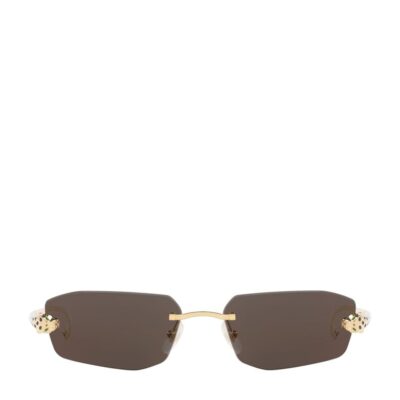 Cartier Metal Panthère de Cartier CT0474S Sunglasses - Image 4