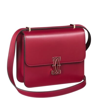 Cartier Mini Leather C de Cartier Shoulder Bag - Image 1