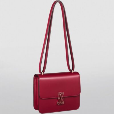 Cartier Mini Leather C de Cartier Shoulder Bag - Image 3