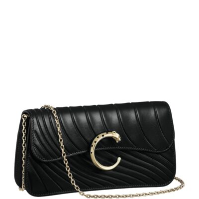 Cartier Mini Leather Panthère de Cartier Cross-Body Bag - Image 1