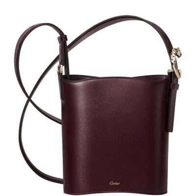 Cartier Mini Leather Panthère C de Cartier Bucket Bag - Image 1