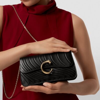 Cartier Mini Leather Panthère de Cartier Cross-Body Bag - Image 2