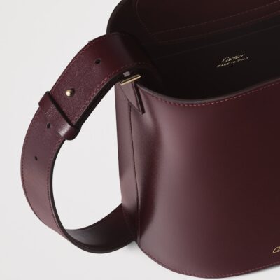 Cartier Mini Leather Panthère C de Cartier Bucket Bag - Image 3