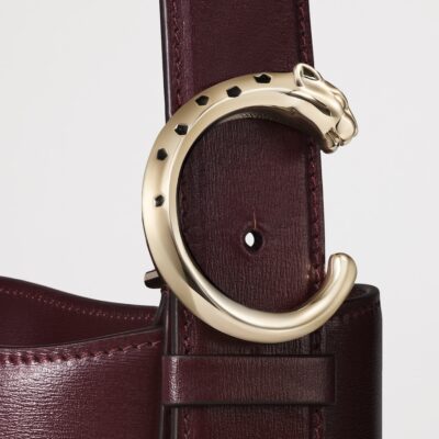 Cartier Mini Leather Panthère C de Cartier Bucket Bag - Image 4