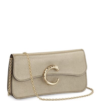 Cartier Mini Metallic Leather Panthère de Cartier Cross-Body Bag - Image 1