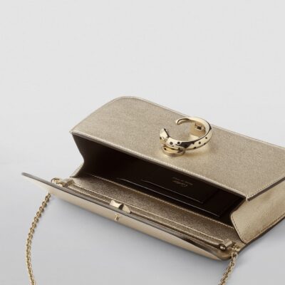 Cartier Mini Metallic Leather Panthère de Cartier Cross-Body Bag - Image 3