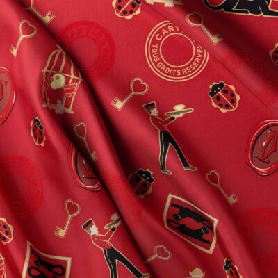 Cartier Silk Diabolo de Cartier Scarf - Image 2