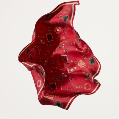 Cartier Silk Diabolo de Cartier Scarf - Image 4