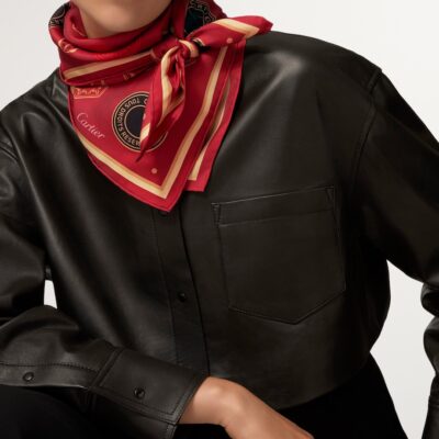Cartier Silk Diabolo de Cartier Scarf - Image 5