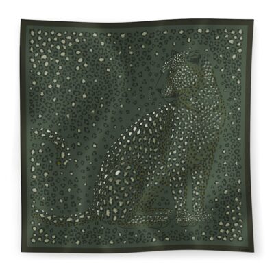 Cartier Silk Panthère Dots Scarf - Image 1