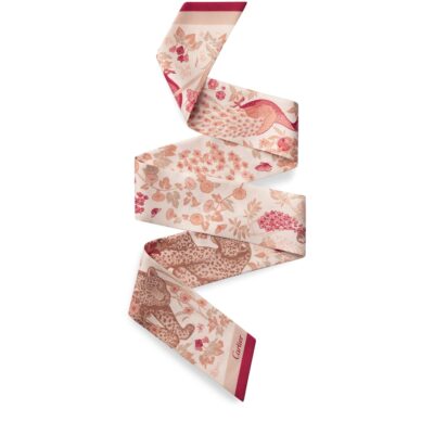 Cartier Silk Panthère Double-Sided Bandeau - Image 5
