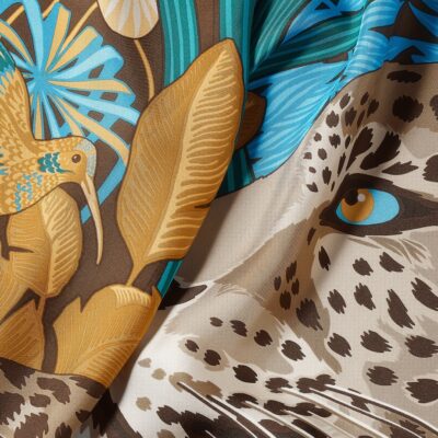 Cartier Silk Panthère Jungle Scarf - Image 4