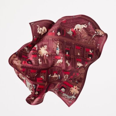 Cartier Silk Precious Address Scarf - Image 2
