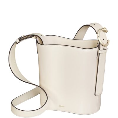 Cartier Small Leather Panthère C de Cartier Bucket Bag - Image 1