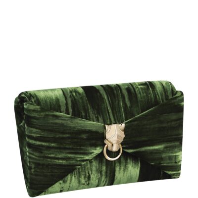 Cartier Velvet Panthère Graphique de Cartier Chain Pouch - Image 1