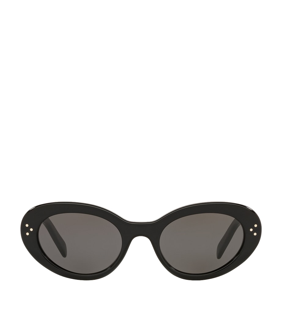 Celine Acetate Cat Eye 3 Dots Sunglasses - Image 2