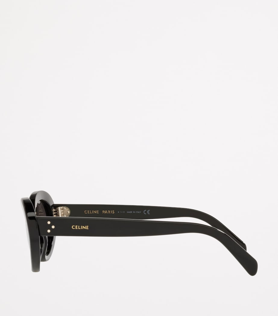 Celine Acetate Cat Eye 3 Dots Sunglasses - Image 4