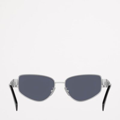 Celine Metal Triomphe Cat Eye Sunglasses - Image 4