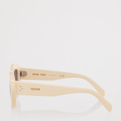 Celine Oversized Cat Eye 3 Dots Sunglasses - Image 3