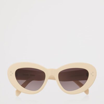 Celine Oversized Cat Eye 3 Dots Sunglasses - Image 5