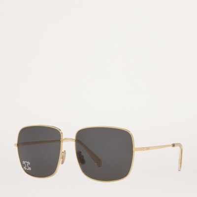 Celine Rhinestone Triomphe Sunglasses - Image 2