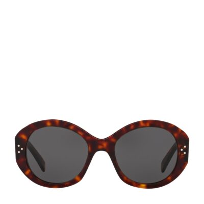 Celine Tortoiseshell Round Sunglasses - Image 1