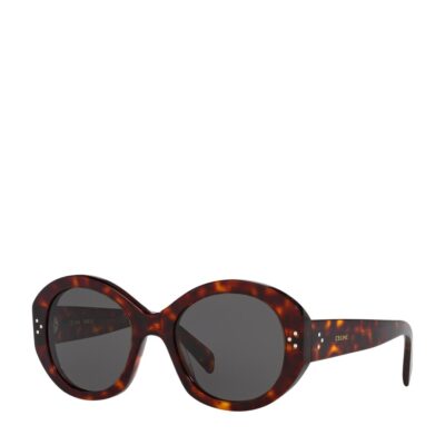 Celine Tortoiseshell Round Sunglasses - Image 2