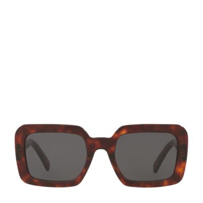 Celine Tortoiseshell Square Triomphe Sunglasses - Image 1